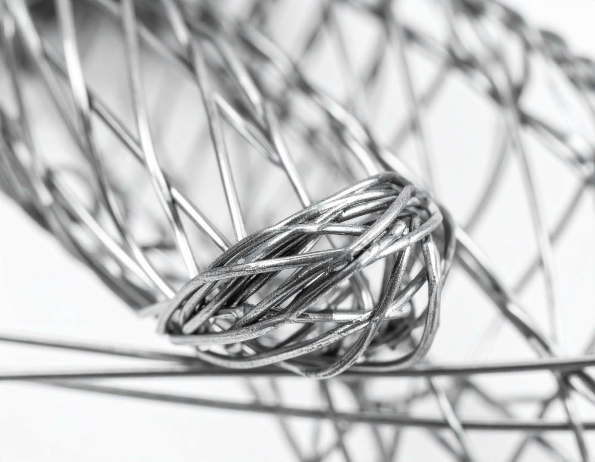 Galvanised wire mesh (armature)